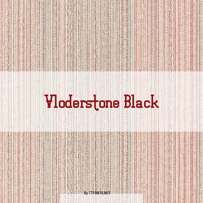 Vloderstone Black example